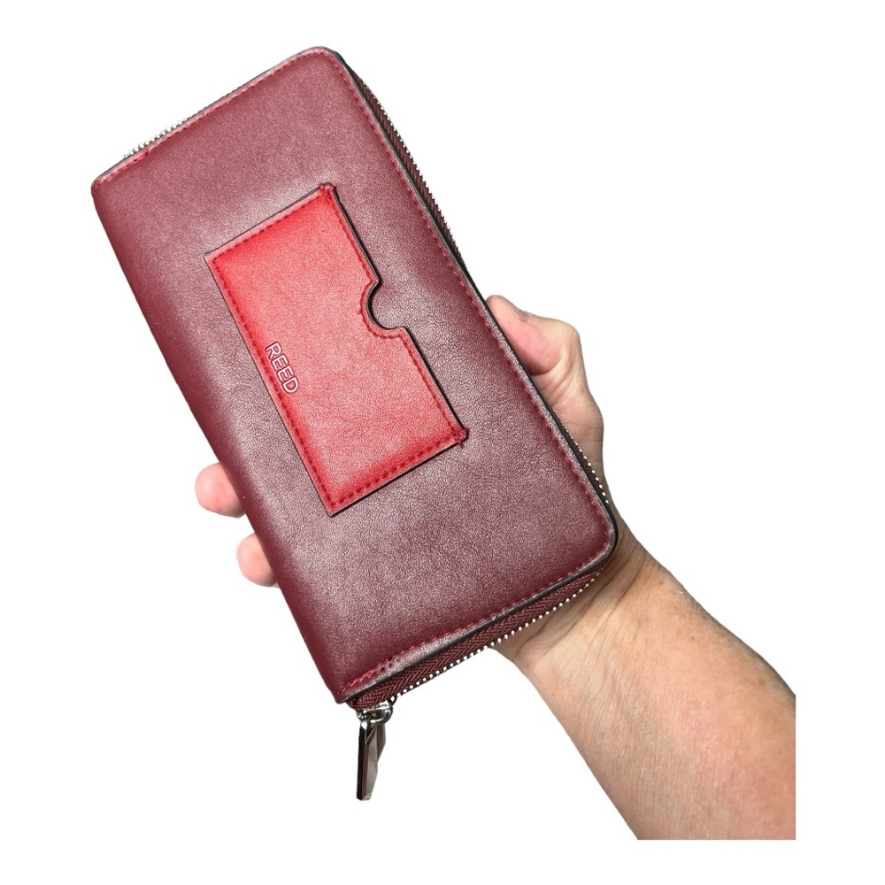 Reed krakoff color block wallet